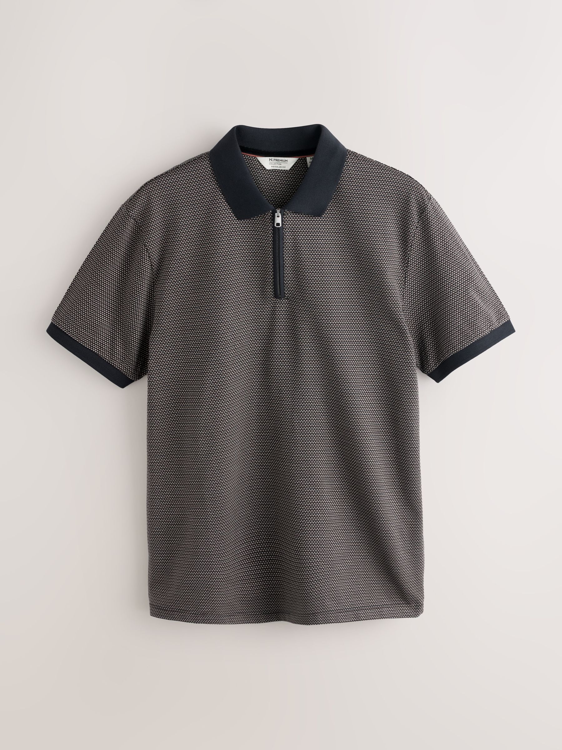 Buy Mono Pattern Polo Shirt from Next USA