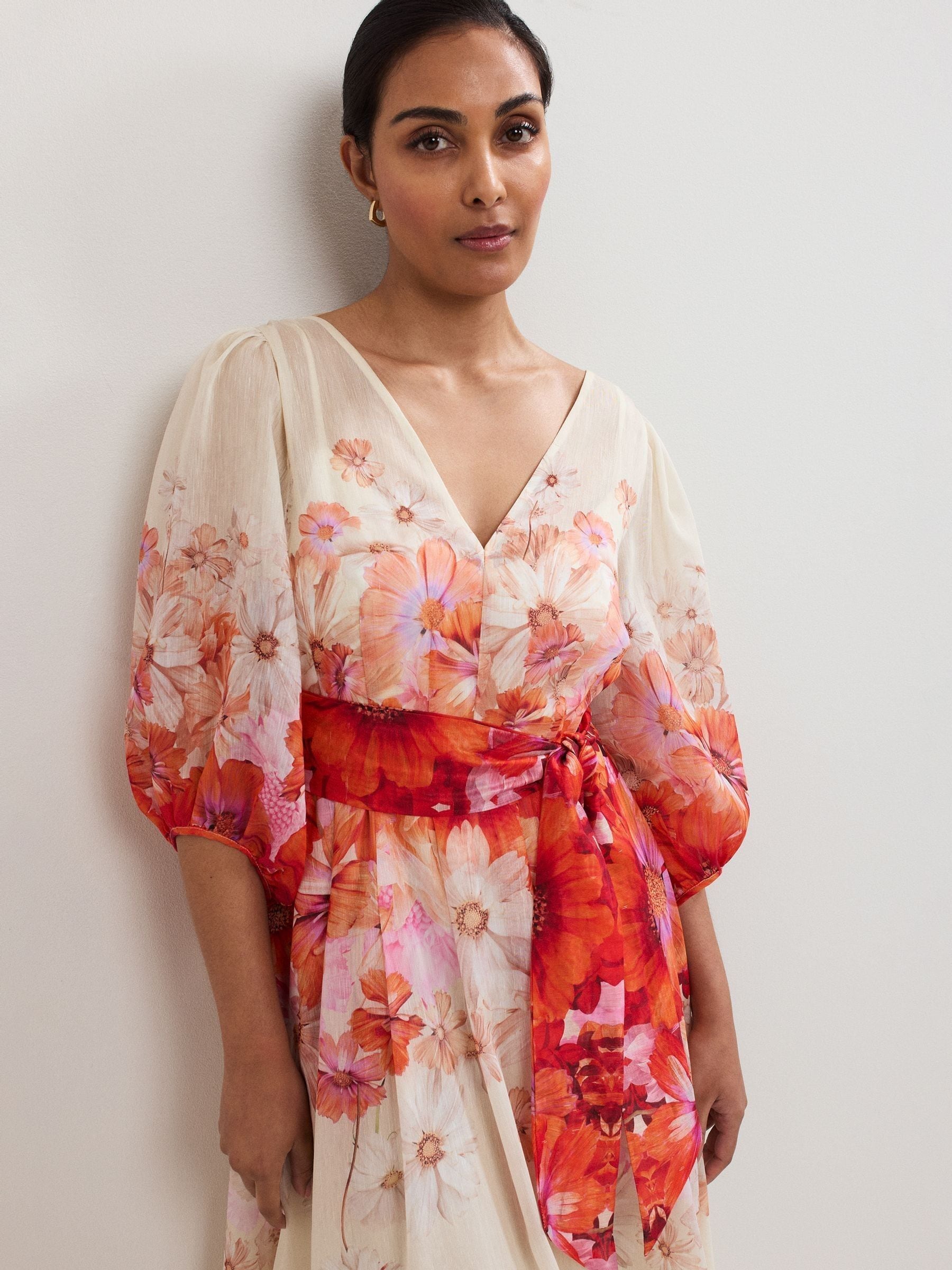 【PHASE EIGHT】Jaslyn Floral Dress ジャスリン ドレス PHASE EIGHT Jaslyn Floral Dress | endource