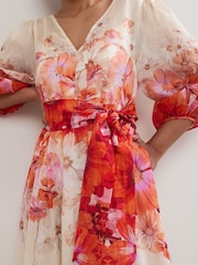 Phase Eight White Petite Jaslyn Dress - Image 5 of 6