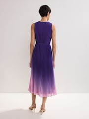 Phase Eight Purple Simara Ombre Midi Dress - Image 2 of 6