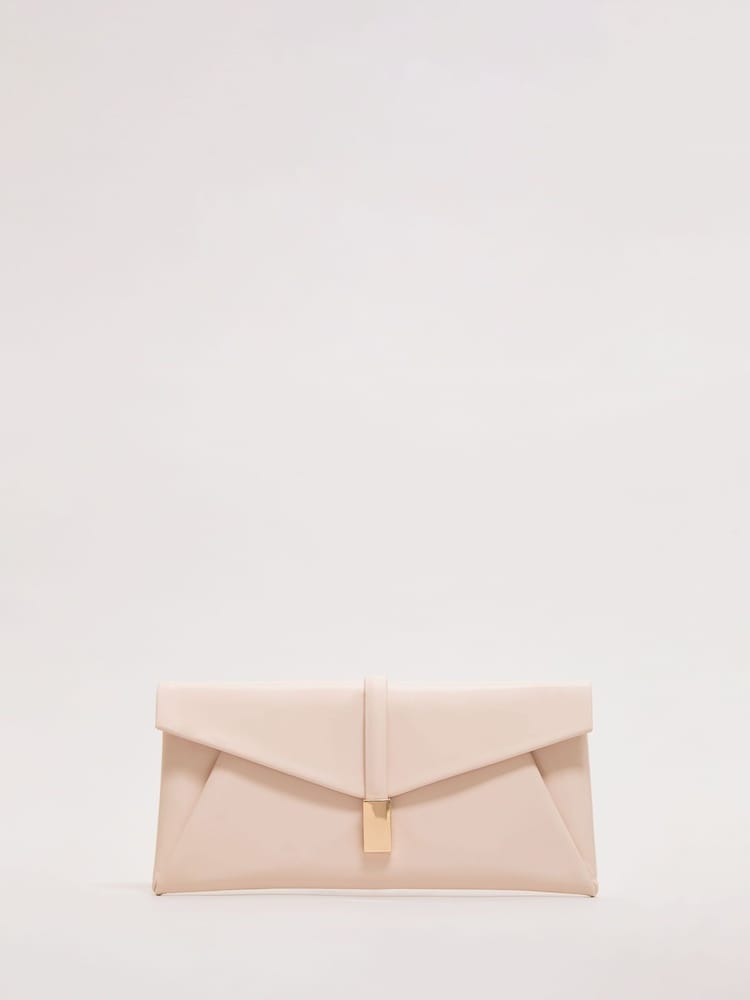 Phase Eight Natural Metal Trim Clutch - Image 1 of 7
