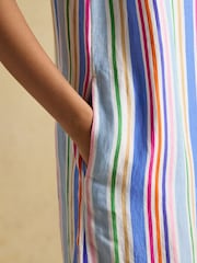 Daugiaspalvis dryžuotas - Joules Delphine pamaininė suknelė - 4 paveikslėlis iš 10