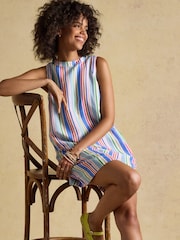 Daugiaspalvis dryžuotas - Joules Delphine pamaininė suknelė - 5 paveikslėlis iš 10