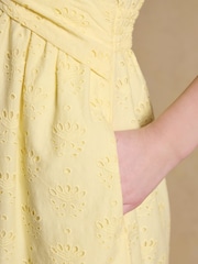 Bordado blanco - Joules Marina Midi Linen Blend Dress - Imagen 6 de 7