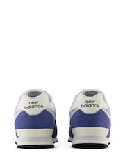 New Balance Blue Youth 574 Trainers - Image 8 of 10