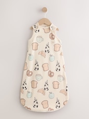 Neutral Milk Club Breakfast 1 Tog Sleeveless Baby Sleep Bag - Image 1 of 9