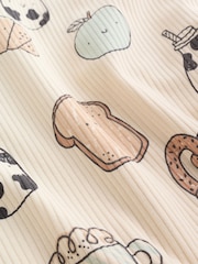 Neutral Milk Club Breakfast 1 Tog Sleeveless Baby Sleep Bag - Image 9 of 9