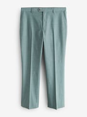 Dark Sage Green Regular Fit Smart Trousers - Image 1 of 1