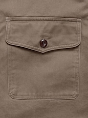 Banana Republic Brown Heavy Twill Overshirt - Image 5 of 5
