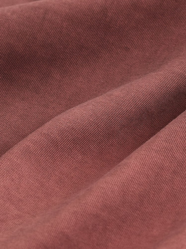 Red Washed Relaxed Fit Graphic Print Heavy Weight T-Shirt - Image 10 of 10