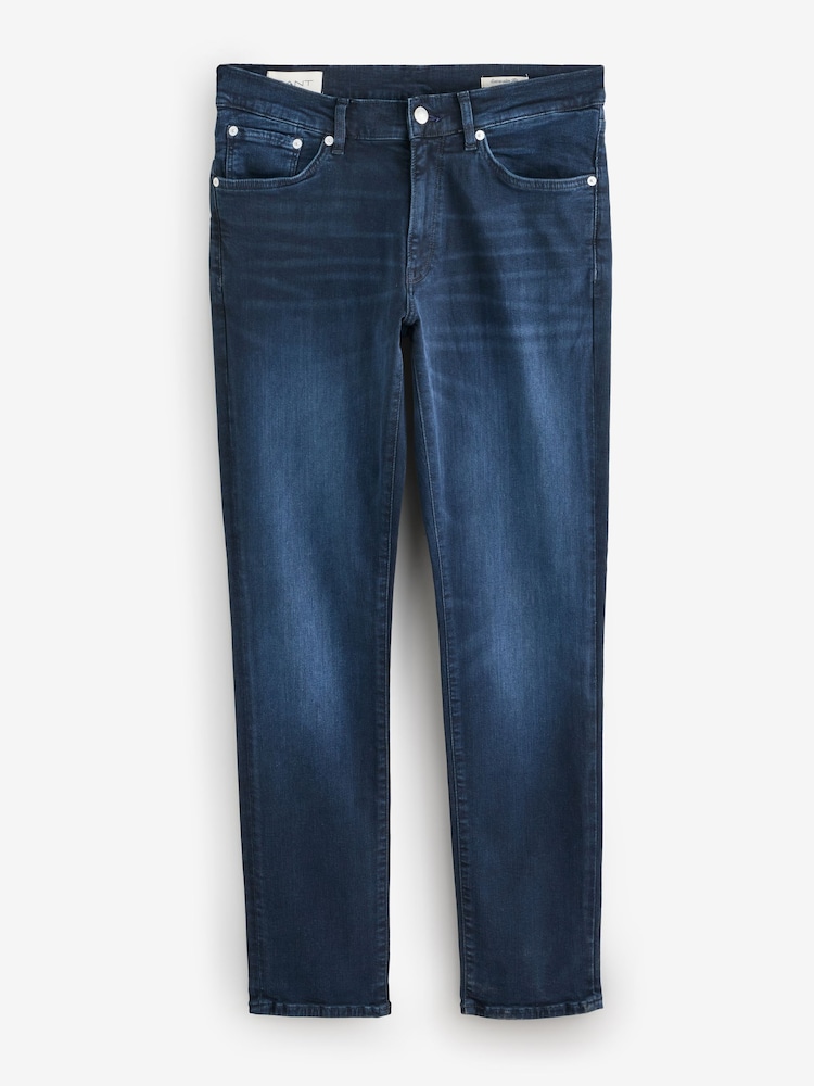 GANT Blue Extra Slim Fit Denim Jeans - Image 1 of 1