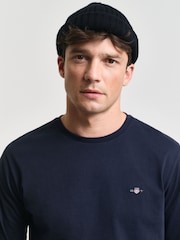 Gant Logotipo del escudo Camiseta de manga larga - Imagen 4 de 5