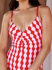 Eleanor Bowmer Wave Plunge Tummy Control Swimsuit - صورة 4 من 5