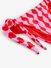 Eleanor Bowmer Wave Tie Side Bikini Bottoms - صورة 6 من 7