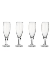 Nkuku Clear Yala Hammered Glass - Image 2 of 2