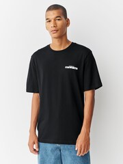 Black Ford Cosworth Hot Hatch Car Graphic T-Shirt - Image 2 of 9