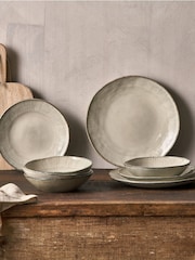 Nkuku Cream Malia Dinnerware Set - Image 1 of 5