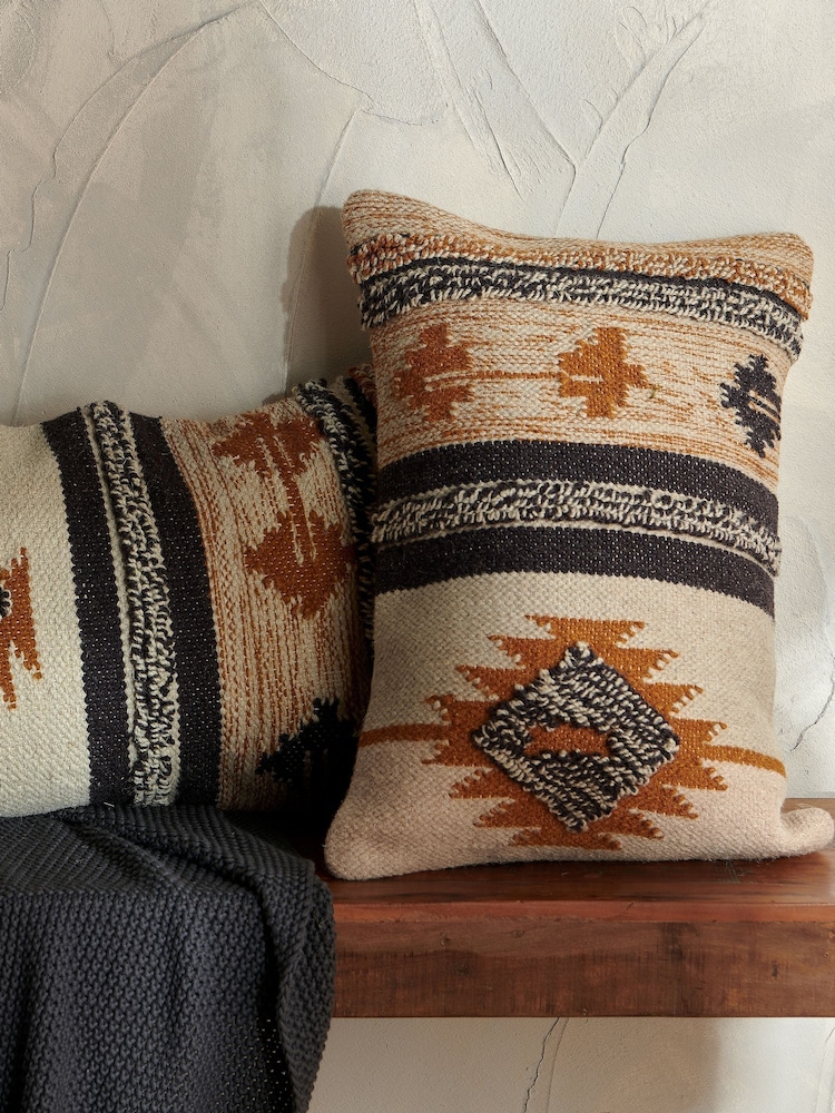 Nkuku Mustard Tussi Sia Cushion Cover - Image 1 of 3 Nkuku Mustard Tussi Sia Cushion Cover - Image 1 of 3