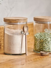 Nkuku Clear Kossi Storage Large Jar - Image 2 of 3