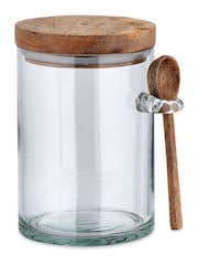 Nkuku Clear Kossi Storage Large Jar - Image 3 of 3