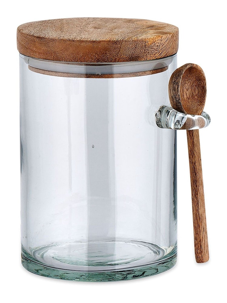 Nkuku Clear Kossi Storage Large Jar - Image 3 of 3
