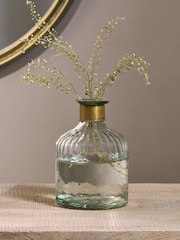 Nkuku Brass Chara Hammered Bottle - Image 2 of 5