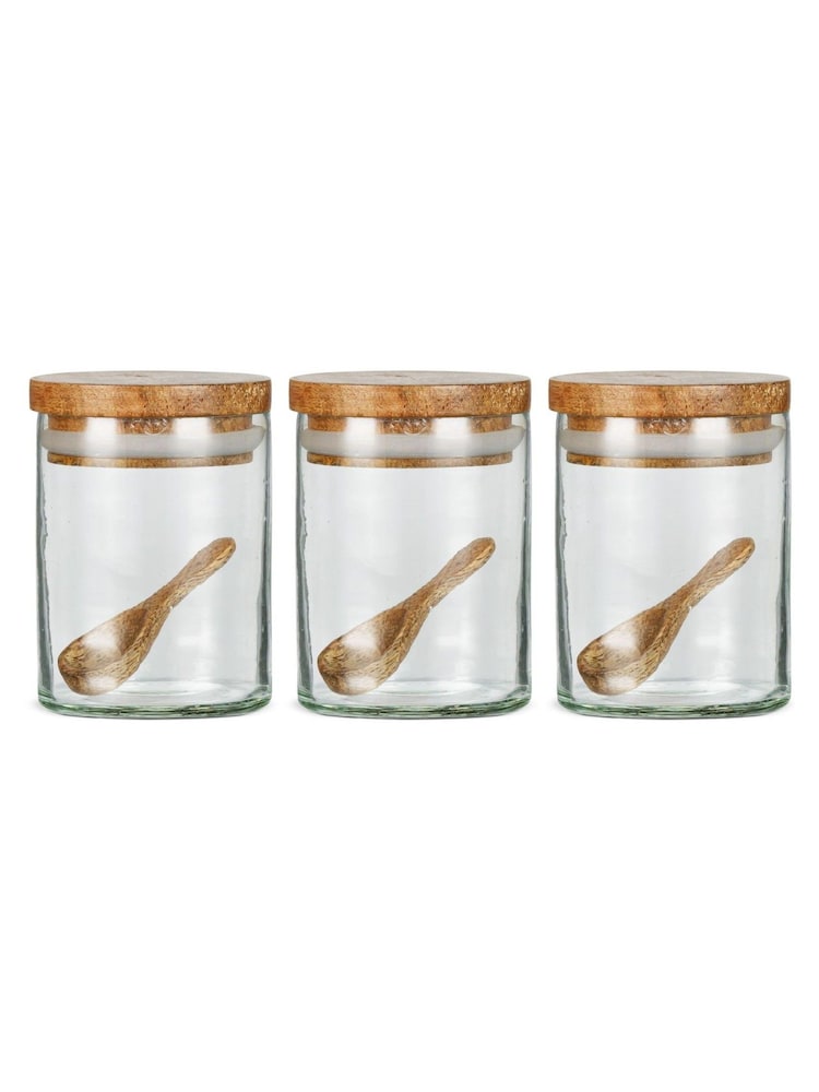 Nkuku Clear Izaan Spice Jar - Image 4 of 4 Nkuku Clear Izaan Spice Jar - Image 4 of 4