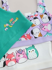 Green/Purple Squishmallow Crop Tops 3 Pack (5-16yrs) - Image 6 of 7