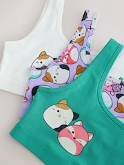 Green/Purple Squishmallow Crop Tops 3 Pack (5-16yrs) - Image 7 of 7