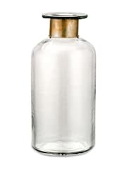 Nkuku Clear Chara Hammered Large Bottle - Image 5 of 5