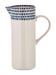 Nkuku Blue Drop Jug - Image 3 of 3