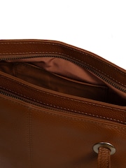 Pure Luxuries London Stratford Leather Brown Handbag - Image 5 of 9