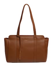 Pure Luxuries London Olney Leather Brown Handbag - Image 1 of 10