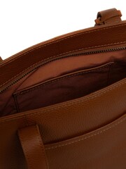 Pure Luxuries London Olney Leather Brown Handbag - Image 6 of 10