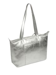 Pure Luxuries London Metallic Alcester Leather Tote Bag - Image 3 of 10