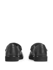 Start-Rite Girls Cosmos Leather Rip-Tape Mary Jane School Black Shoes - Bild 4 von 6