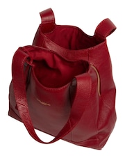 Pure Luxuries London Red Colette Leather Handbag - Image 7 of 9