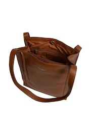 Pure Luxuries London Brighton Leather Tote Brown Bag - Image 4 of 8