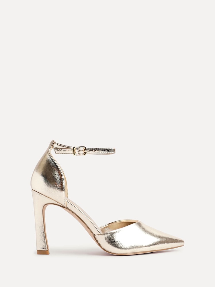 Linzi Gold Moira Classic Stiletto Court Heels - Image 2 of 6