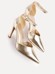 Linzi Gold Moira Classic Stiletto Court Heels - Image 5 of 6