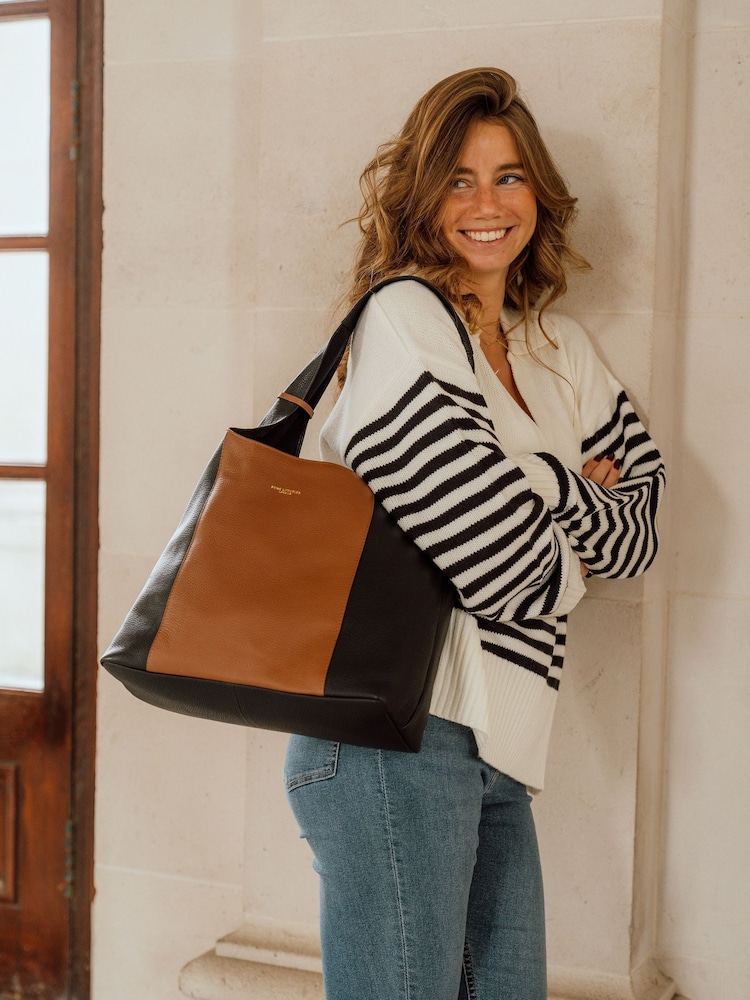 Pure Luxuries London Nina Leather Shoulder Bag - Image 2 of 5