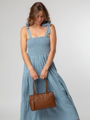 Pure Luxuries London Filton Leather Brown Handbag - Image 10 of 10