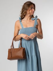 Pure Luxuries London Filton Leather Brown Handbag - Image 9 of 10