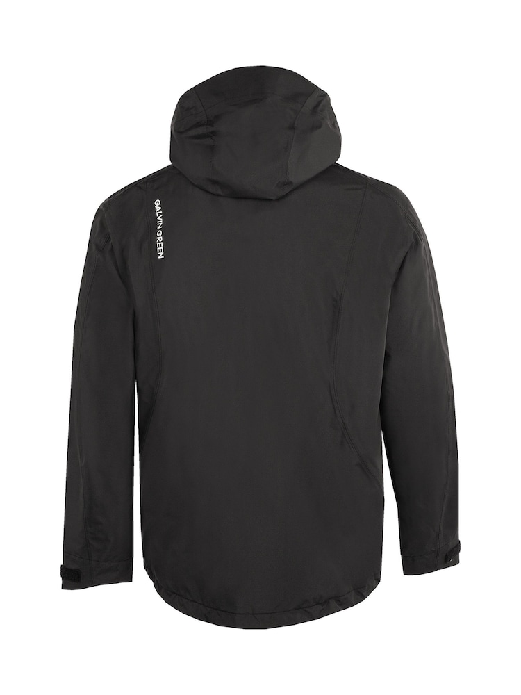 Galvin Green Black Akron Waterproof Golf Jacket - Image 8 of 8 Galvin Green Black Akron Waterproof Golf Jacket - Image 8 of 8
