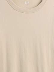 Gap Beige Long Sleeve Everyday T-Shirt - Image 4 of 5