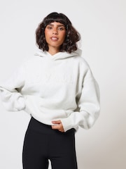 LOVALL Grey Oversized Heavyweight Hoodie - Image 3 of 5