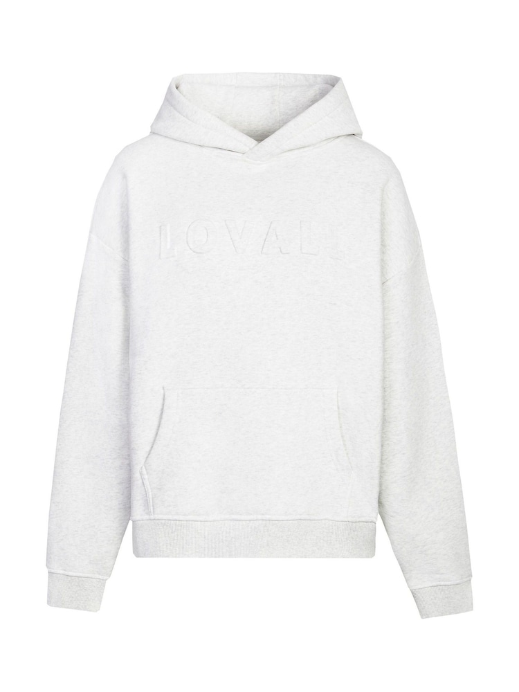 LOVALL Grey Oversized Heavyweight Hoodie - Image 5 of 5 LOVALL Grey Oversized Heavyweight Hoodie - Image 5 of 5