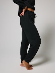 LOVALL Black Luxe High Waisted Lounge Joggers - Image 2 of 5