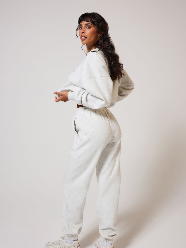 Petite Grey Joggers Womens Cuffed Buy PixieGirl Petite Grey Marl