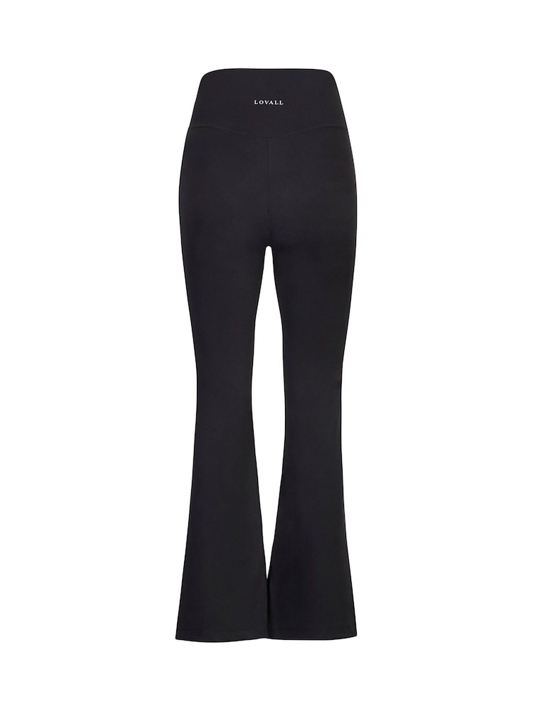 LOVALL Black Empower High Waisted Flare Leggings - Image 7 of 7